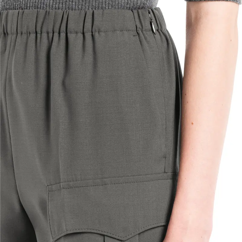 PRADA Cargo Pants Women's Gray-4
