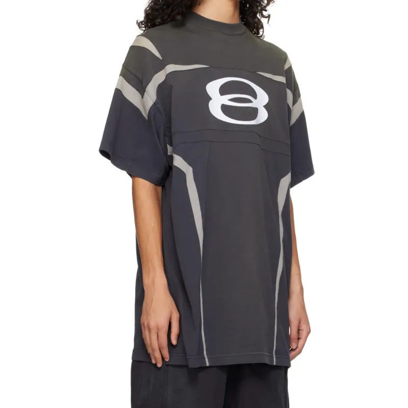 Balenciaga Unity Sports Icon Washed Out Biker T Shirt-10