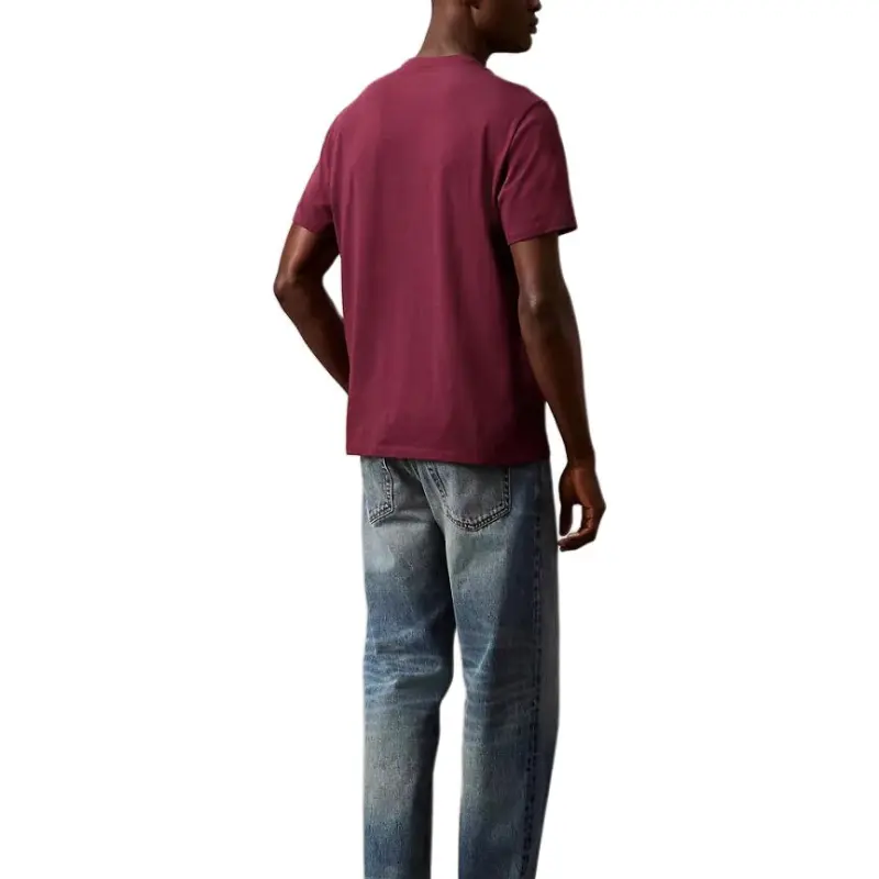 CALVIN KLEIN T Shirt Men's Burgundy-2
