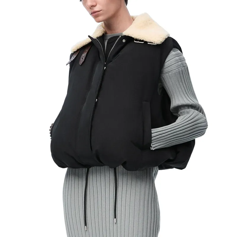 LOEWE Vests Women's Black-3
