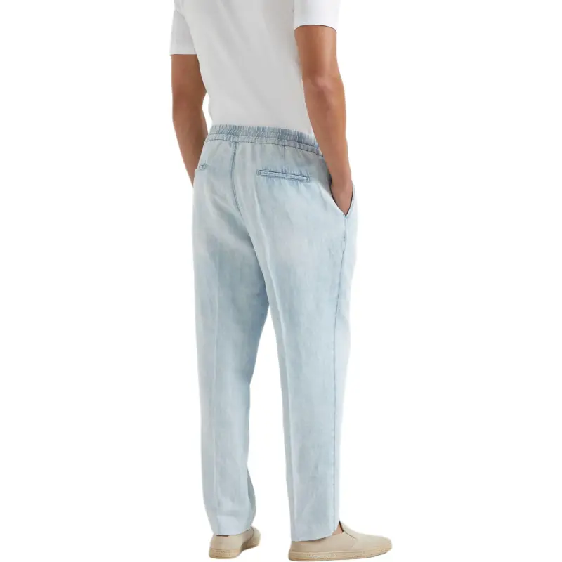 Brunello Cucinelli Drawstring Pleated Pants-2
