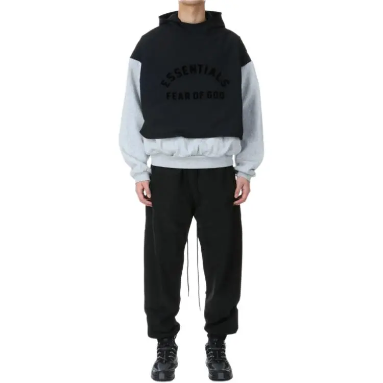 Fear Of God Essentials Nylon Fleece Hooded Sweater-5