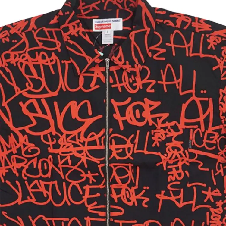 Supreme Comme Des Garcons Shirt Graphic S/S Shirt-2