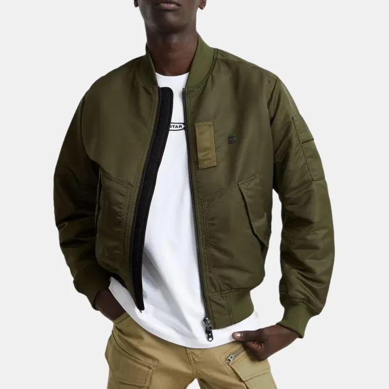 G STAR RAW Jackets Coats Men's Olive Green-1