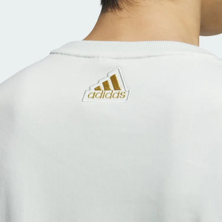 Adidas FW23 Sweatshirt Men's Crystal Blue-5