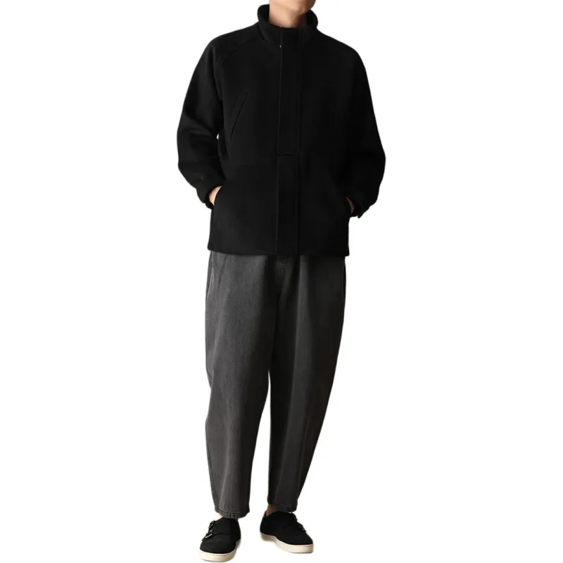 Hacikis Coats Unisex Black-2