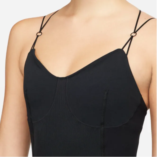 Nike Jumpsuit De 7/8 Mate Para Mujer Jumpsuit Women's Black-4