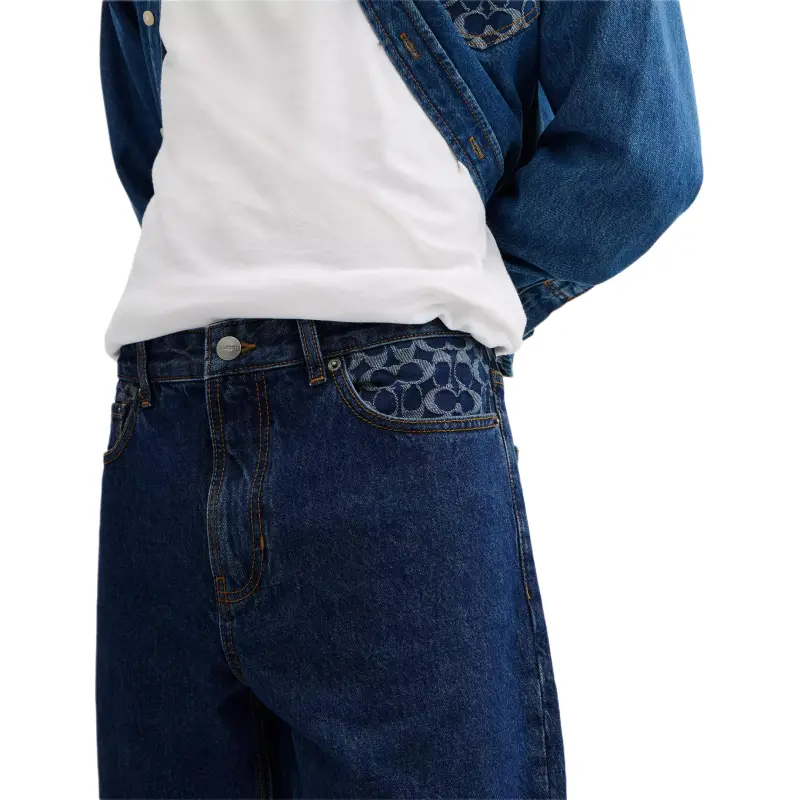 COACH Jeans Men Blue-3