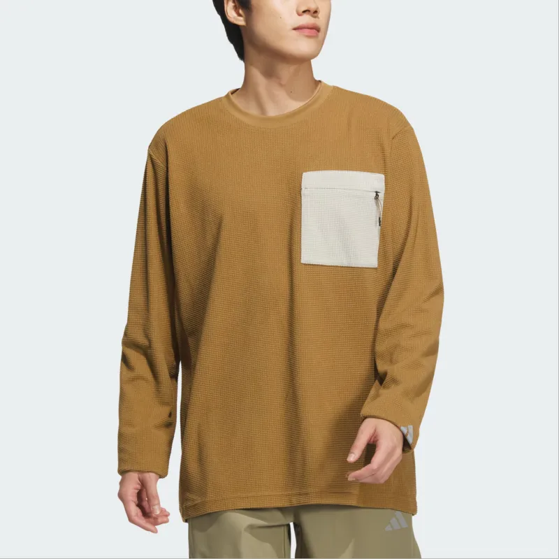 Adidas FW24 M TRANS TEE T Shirt Men's Desert Brown-1