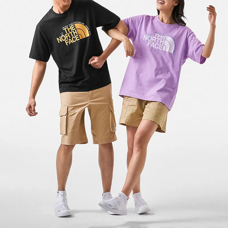 THE NORTH FACE T Shirt Unisex Purple-2