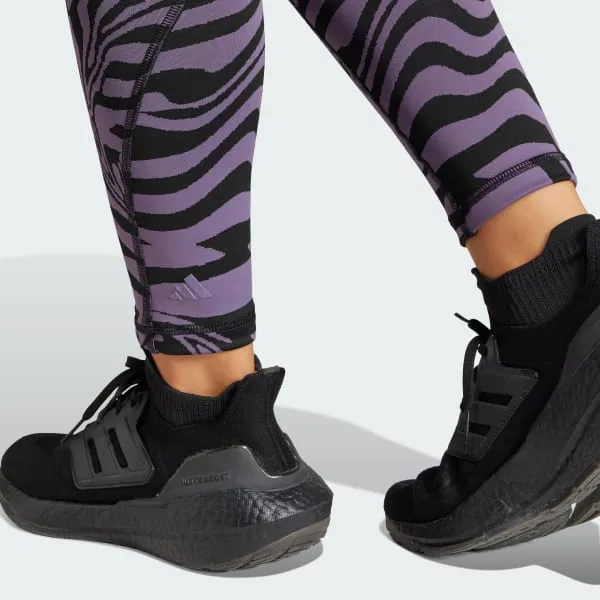 Adidas Optime Leggings Women's Purple-4