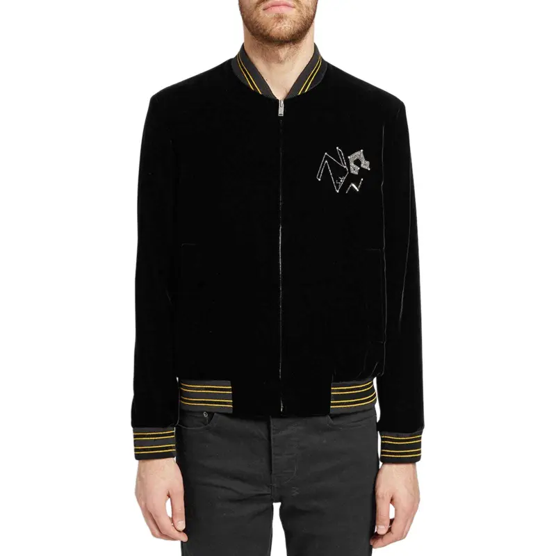SAINT LAURENT Jackets Coats Men's Black-1