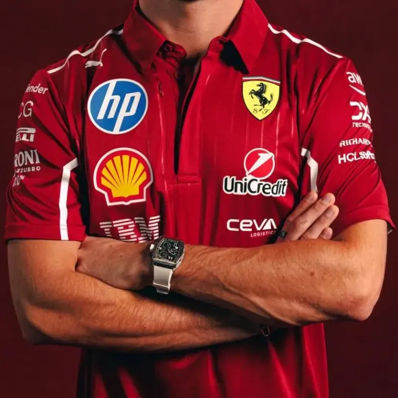 PUMA Scuderia Ferrari 2025 Team Big Kids' Tee-1