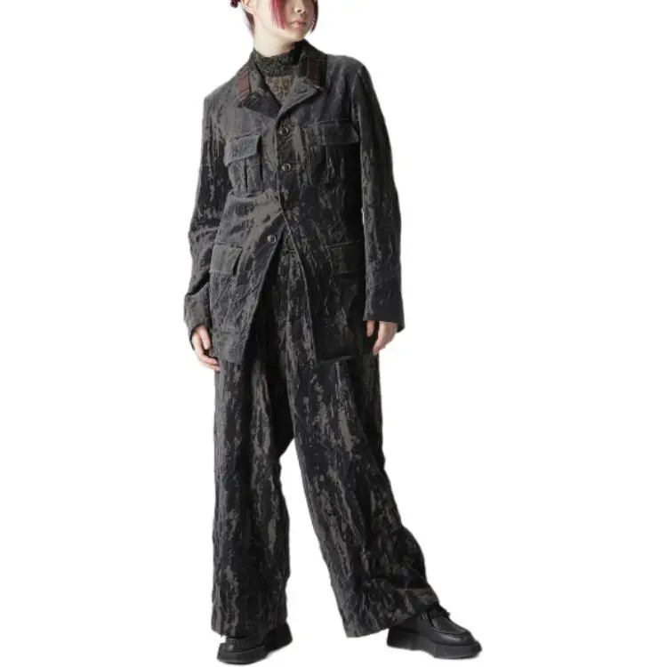 Yohji Yamamoto LIMI Feu FW24 Jackets & Coats Women's Gray-5