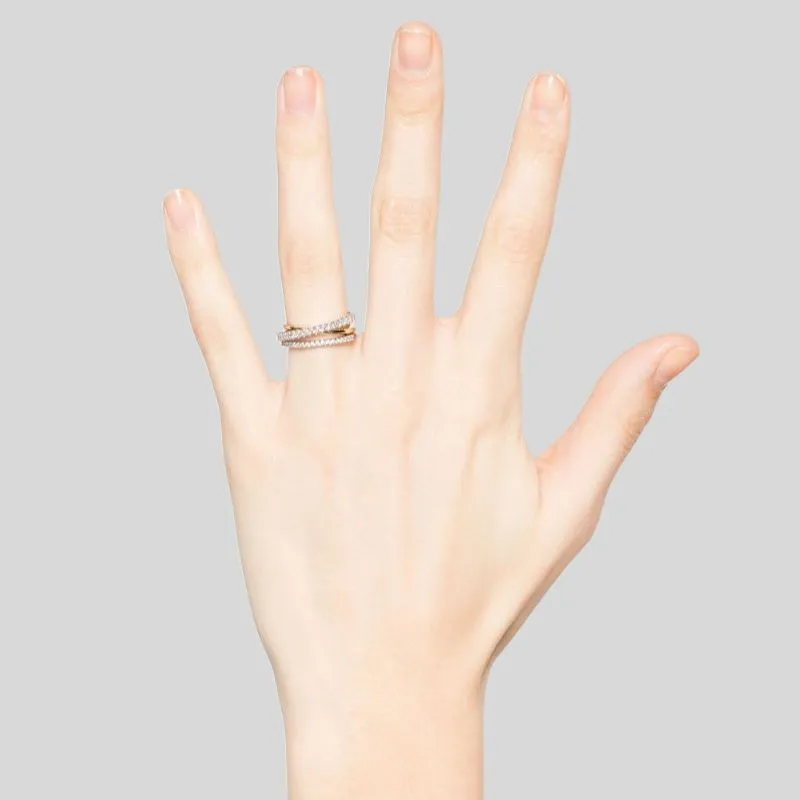 Swarovski Hyperbola Ring-2