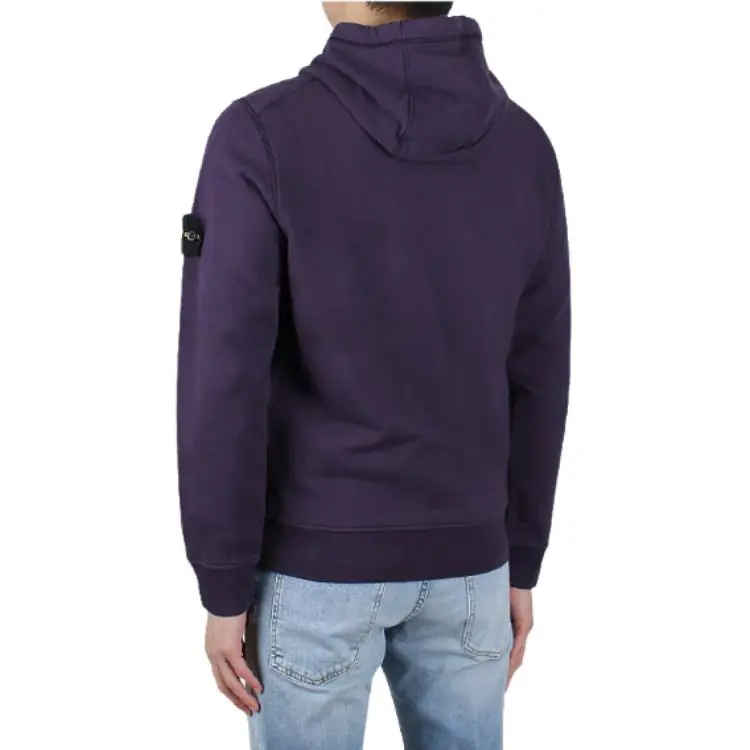 STONE ISLAND Sweatshirts Men Dark Purple-4
