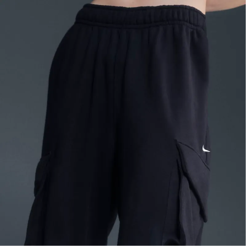 Nike Sportswear Women's Low Rise Oversized French Terry Open Hem Pants-4