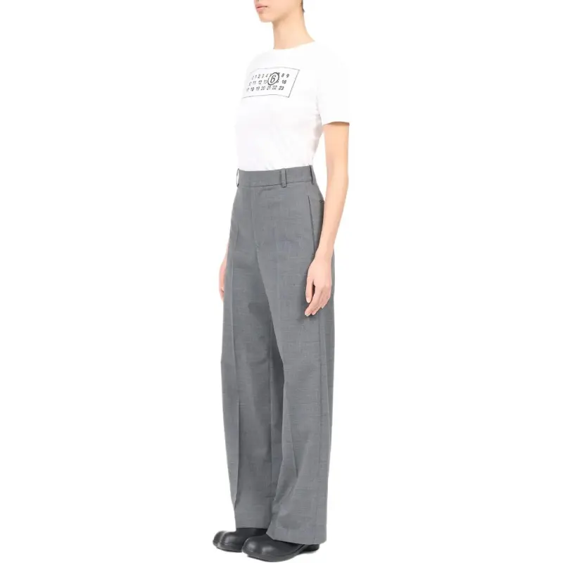 MM6 Maison Margiela Single stitch Tailored Trousers-4
