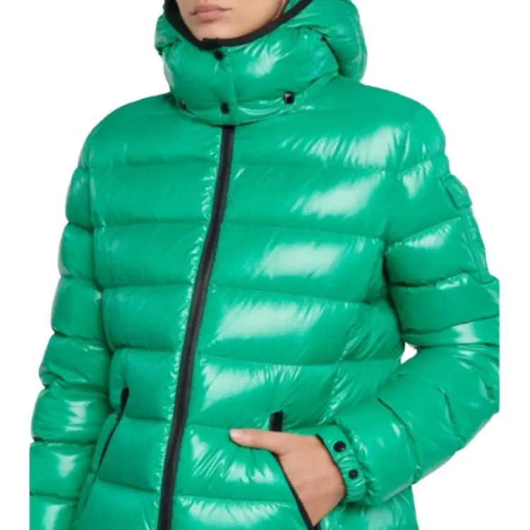 Moncler Women's Bady Short Down Jacket Jungle Green-4
