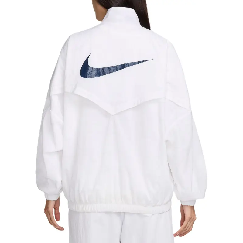 Nike Pumas UNAM Essential Jackets Coats Women's White/Obsidian Color-1
