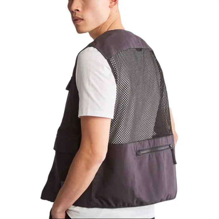 Timberland Vests Men Black-4