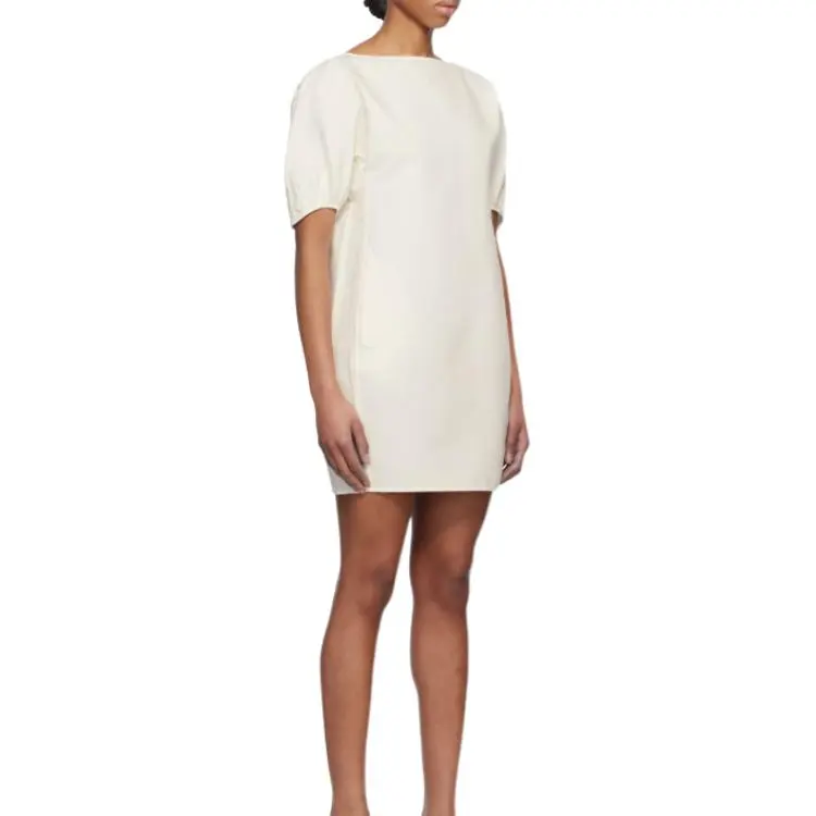 Staud Short Sleeved Dresses Women's Ivory-2