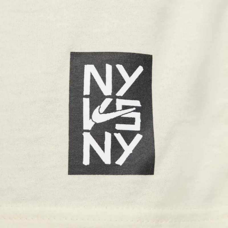 Nike T-Shirts Men Beige-5