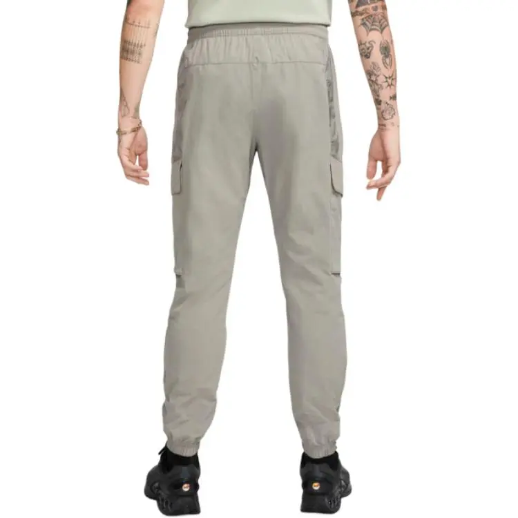 Nike Woven Cargo Trousers Cargo Pants Men's Gray-3