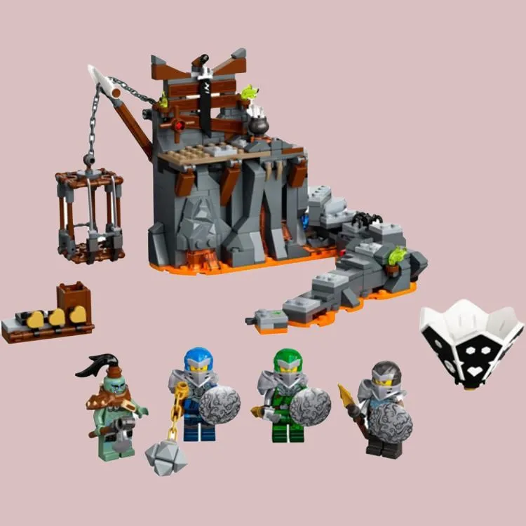 LEGO Phantom Ninja Collection Skeleton Dungeon Journey Building Blocks 400pcs 71717-2