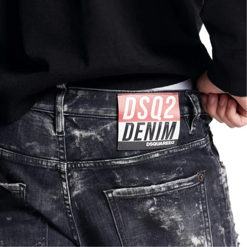DSQUARED 2 Super Twinky Distressed Skinny Jeans-5