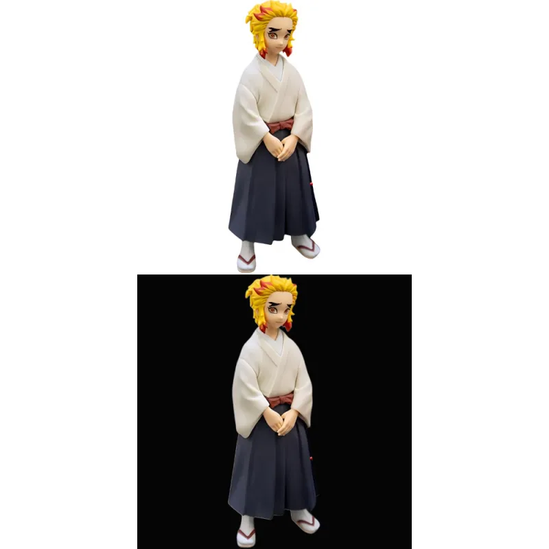 BANPRESTO Demon Slayer Stumbling Set, Model 43, Rengoku Kyojuro Bonus Gifts-2