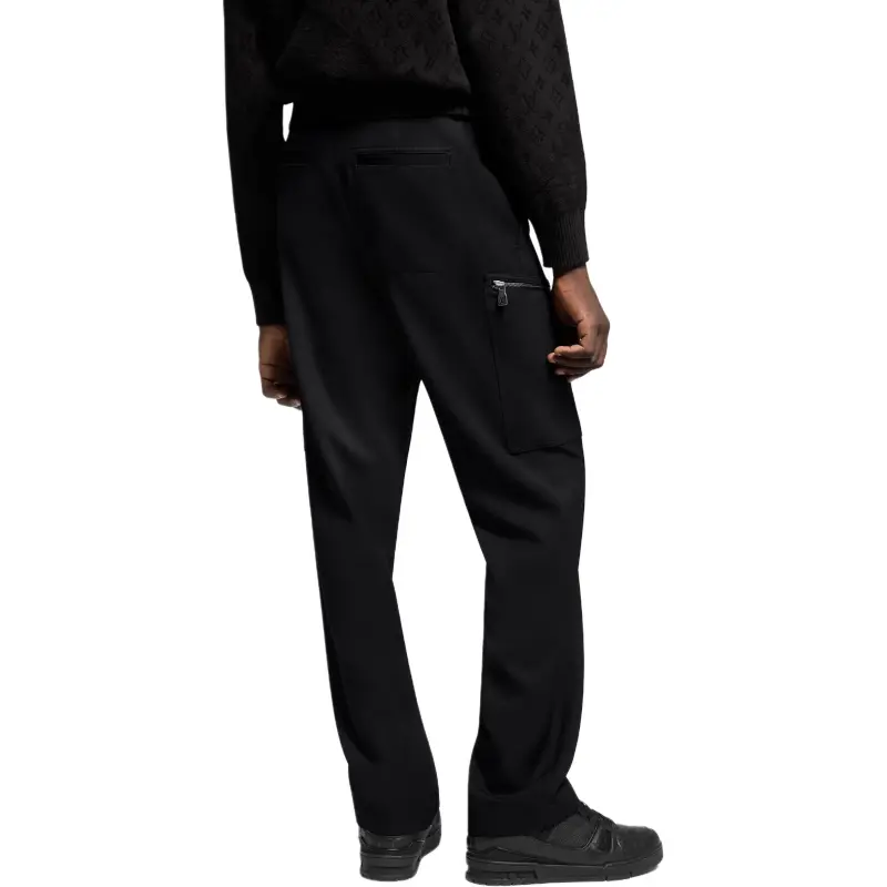 LOUIS VUITTON Tailored Wool Cargo Pants-3