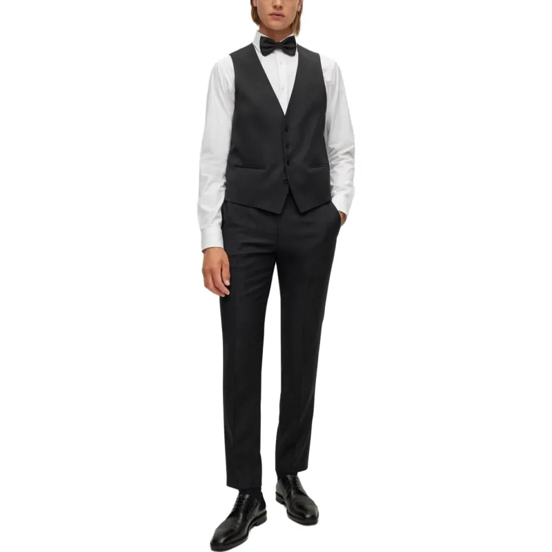 Boss Single breasted Tailored Waistcoat-1