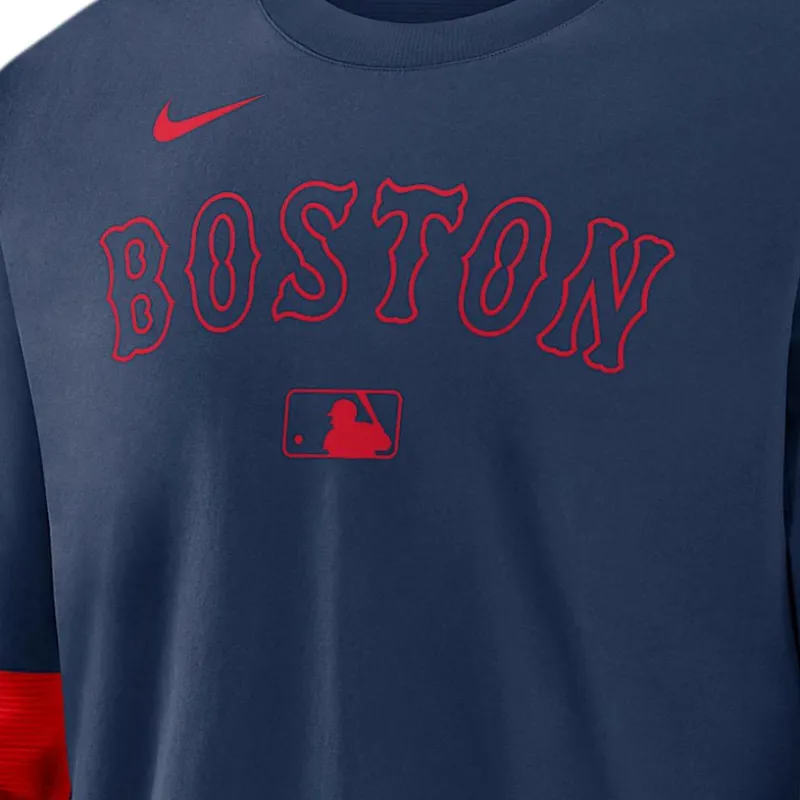 Nike Boston Red Sox Authentic Collection Player Men's Nike Dri FIT Mlb Pullover Jacket-2