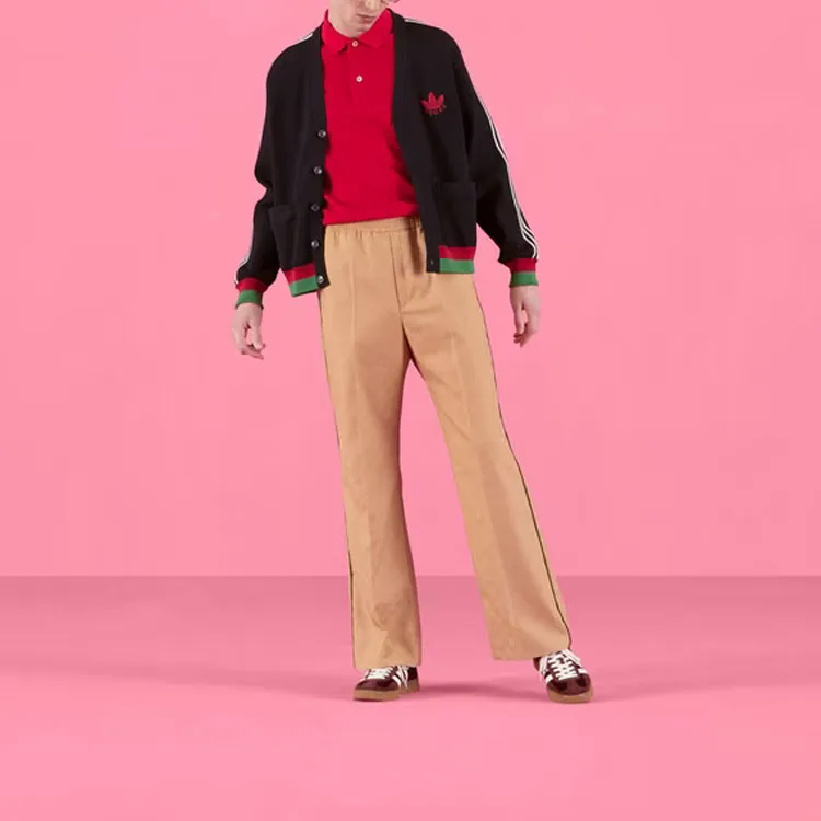 GUCCI X Adidas Gg Trefoil Jacquard Pant-1