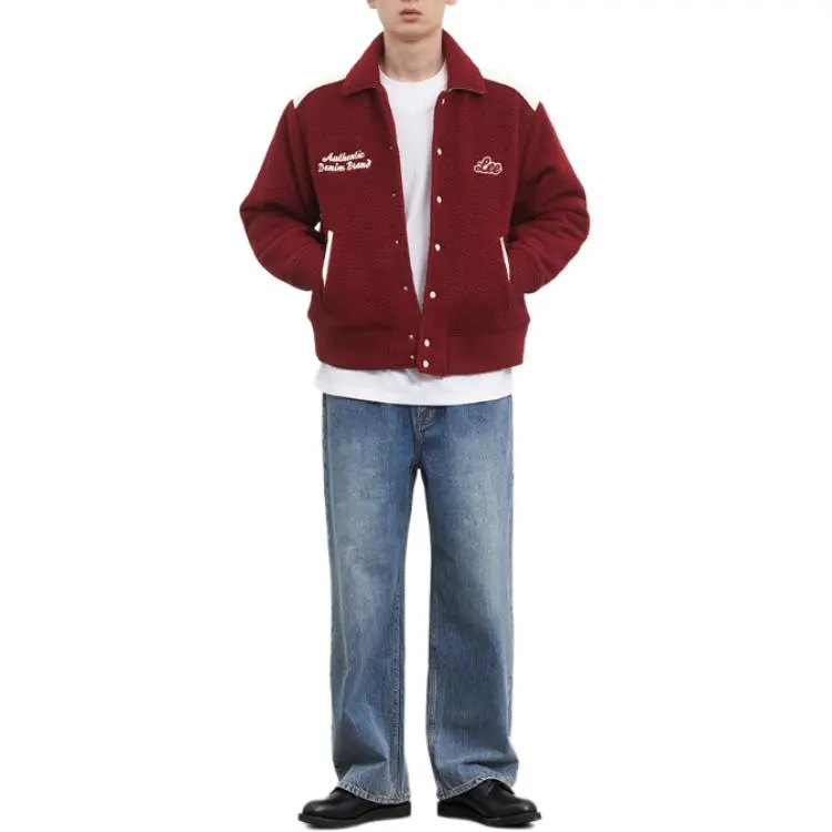Lee Jackets Coats Men's Burgundy-3