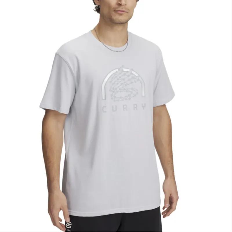 Under Armour T Shirt Men's Halo Gray 014-2