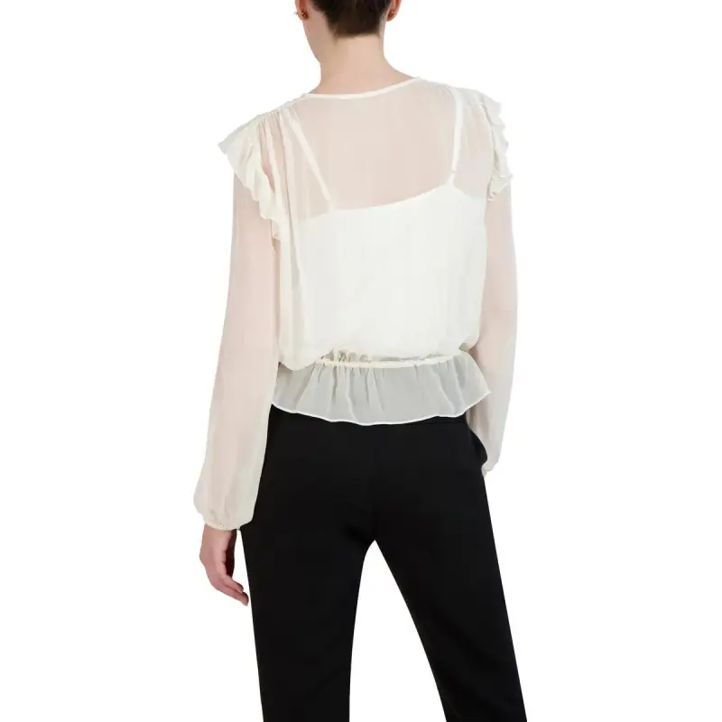 BCBGMAXAZRIA Shirt Women's White-1