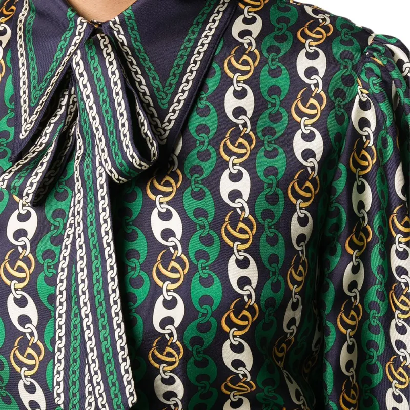 GUCCI Shirts Women's Green-4