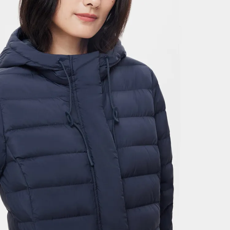 AIGLE Down Jacket Women's Imperial Dark Blue-2