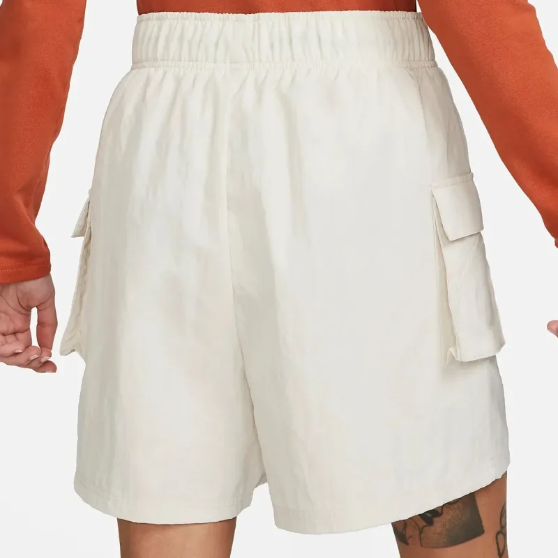 Nike Sportswear Essentials Series Casual Shorts Women's Ivory White-2