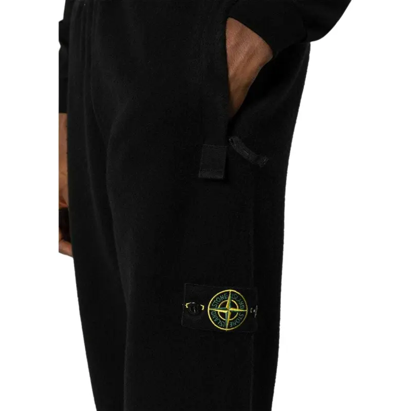 STONE ISLAND Compass badge Fleece Trousers-4