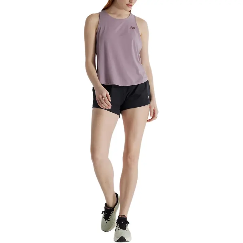 New Balance Drapey FW24 Tank Top Women's Ice Wine-1