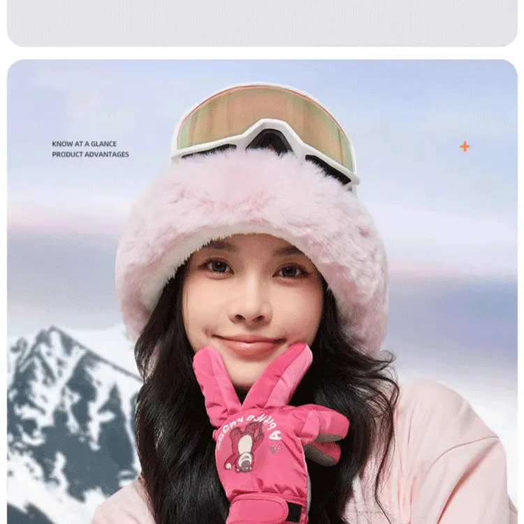 Disney Ski Gloves Insulated For Cold Weather Outdoor Gloves Kids'-2