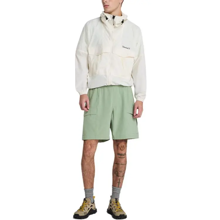 Timberland Casual Shorts Men's Green Bay Color-3