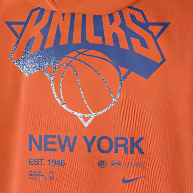 Nike New York Knicks Standard Issue Women's Nike Dri FIT Nba Pullover Hoodie-2
