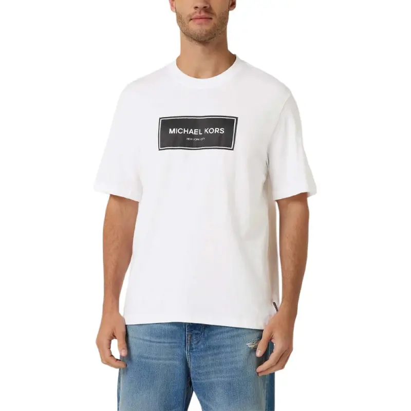 MICHAEL KORS T-Shirts Men White-2