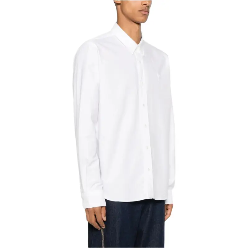 AMIPARIS Paris Ami De Coeur Logo Embroidered Shirt-3