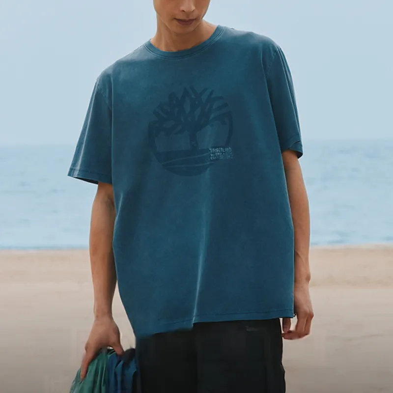 Timberland T Shirt Men's Dark Indigo-2