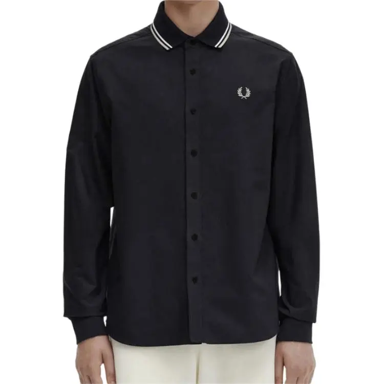 FRED PERRY Shirts Men Black-2